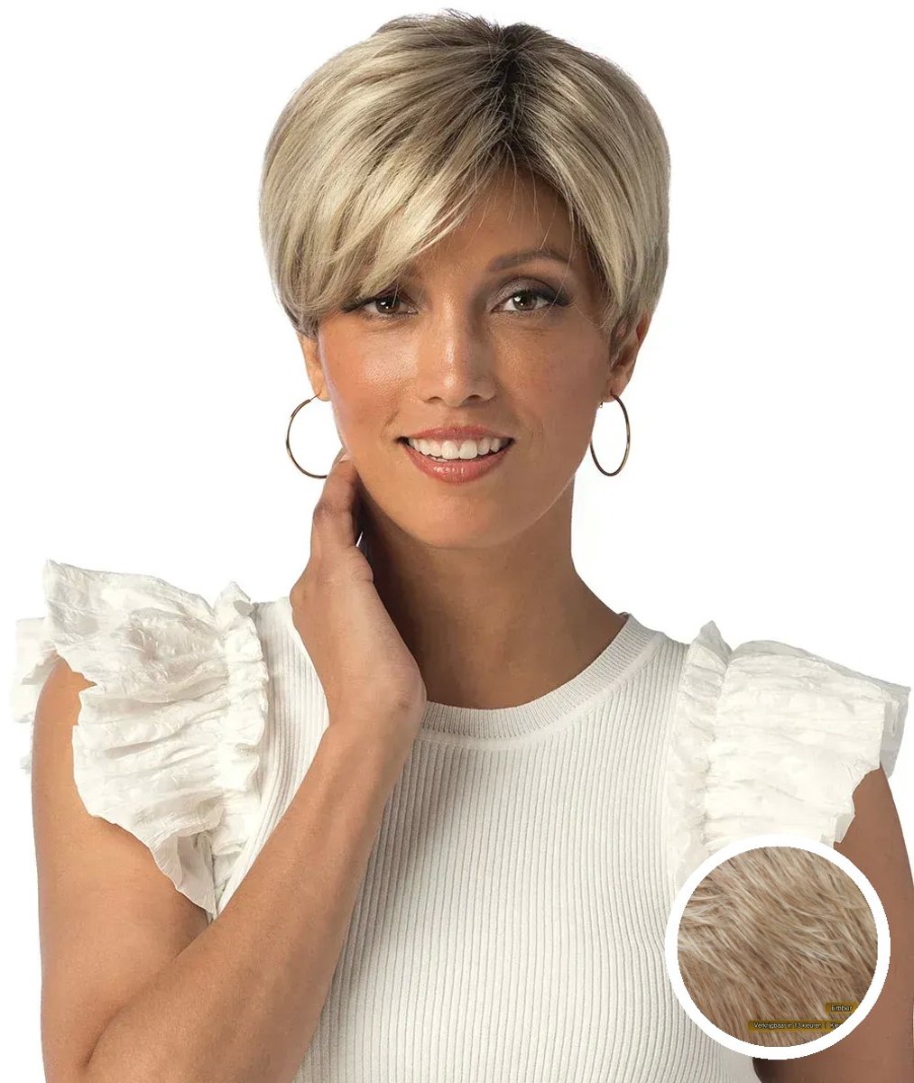 Estetica Designs Ember Synthetisch Haarwerk - Swiss Lace Plus, 45 cm, Natuurlijke Kleur RH1488