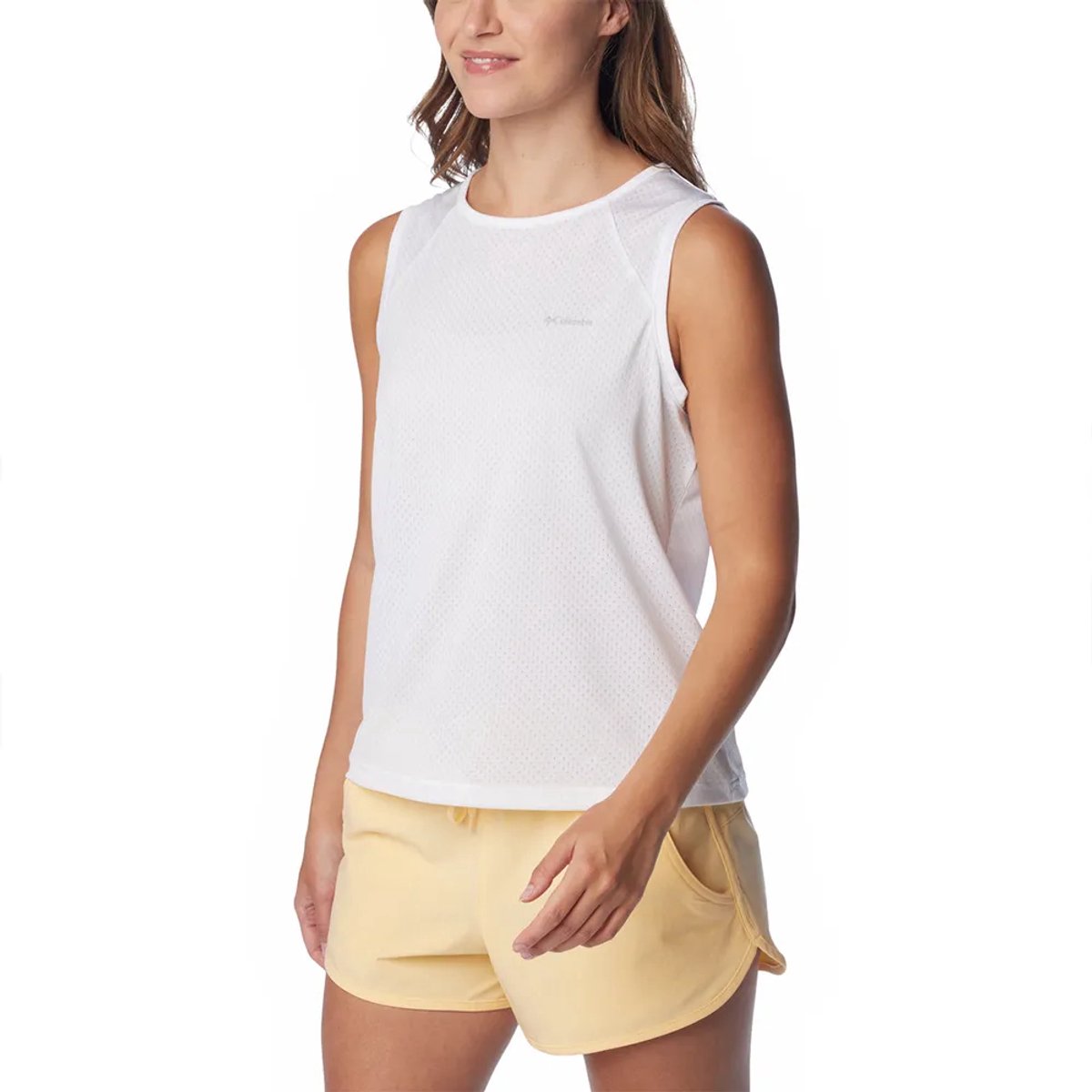 Columbia Bogata Bay™ Mouwloos T-shirt Wit XL Vrouw