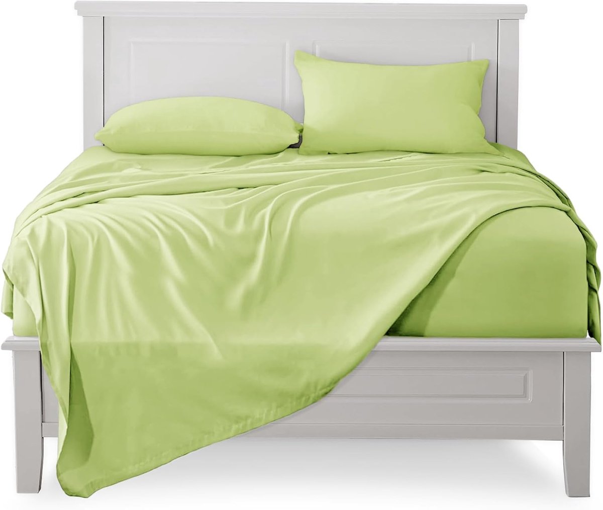 SnelShoppen - Bedlinnen Set Eenpersoonsbed 100% Katoen 90x200cm, Laken 160x280cm, 1 Kussenhoes 50x80cm, Bordeaux, Hypoallergeen, Ademend, Voor Sensiti