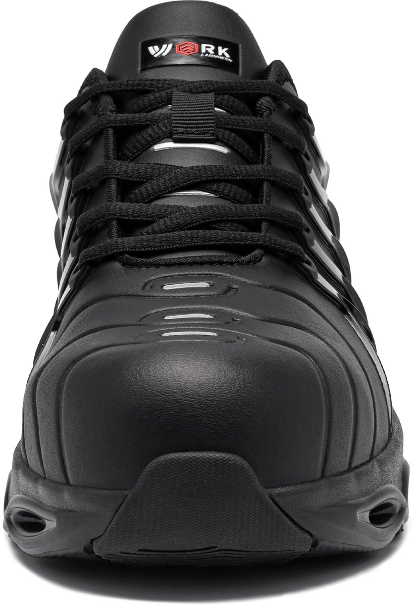 SnelShoppen - Heren Veiligheidsschoenen Stalen Neus Trainers - Waterdicht, Demping, Anti-breekbaar, Lichtgewicht Comfortabele Werkschoenen Maat 42 EU