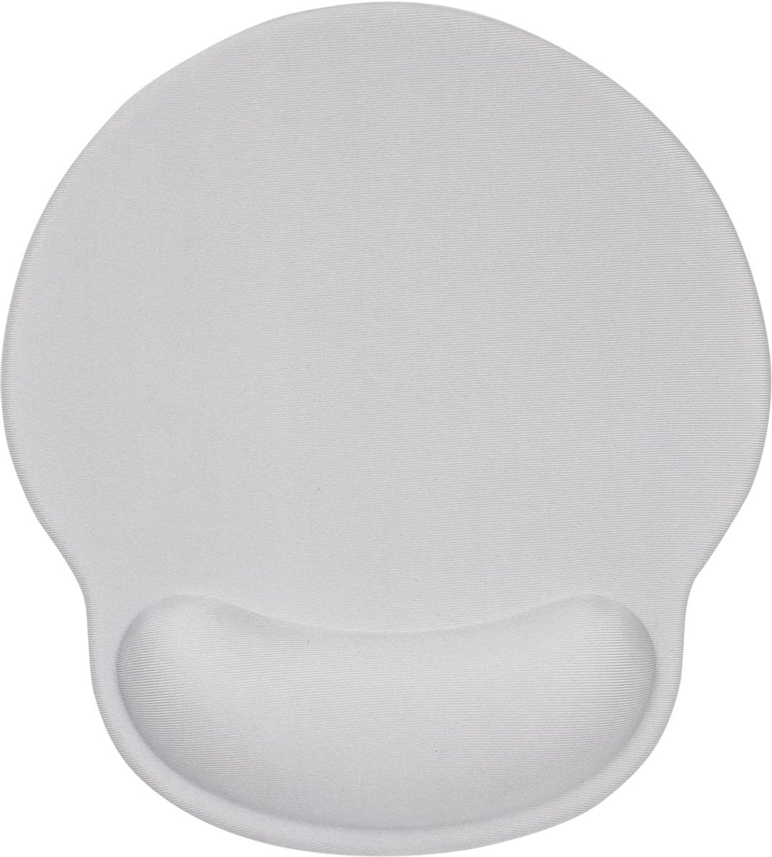 SnelShoppen - Ergonomische Muismat met Gel Handsteun - Comfortabele Muismat Grijs voor Thuis en Kantoor - Ideaal voor Lange Werkuren