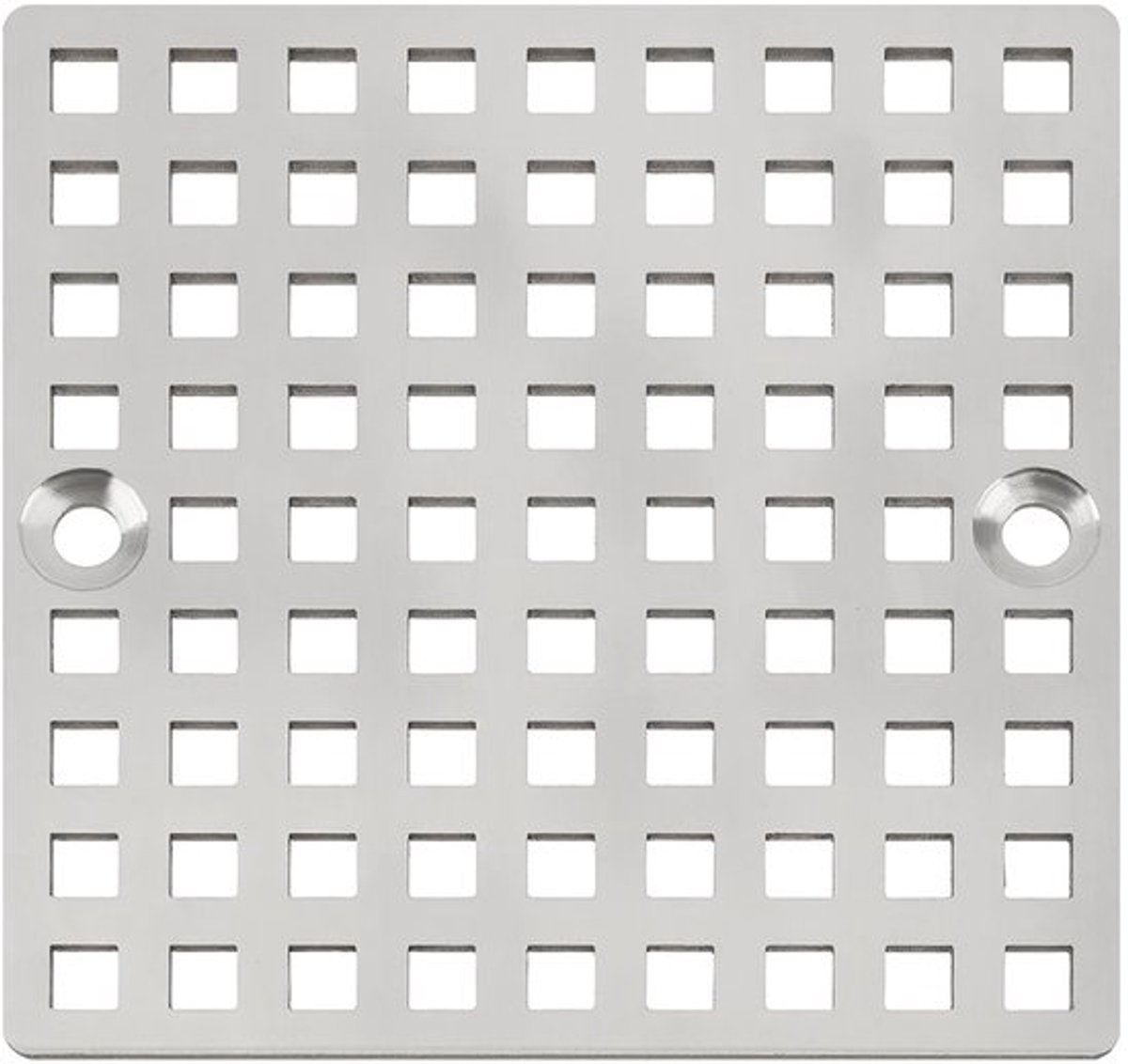 Douche Afvoer Cover Roestvrij Staal 304 - Douche Afvoer Zeef - Doucheafvoer Deksel - Haarvanger - 4x4 Inch - Duurzaam Ontwerp - Afvoerzeef