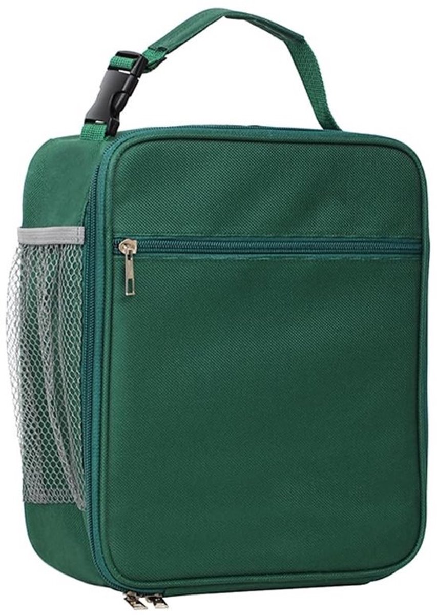 Lunchtas Geïsoleerd - Zachte Koeltas - 600D Oxford-stof - Compact Ontwerp - 215 x 105 x 255 mm - Ideaal voor Werk/Picknick - Lunchbox