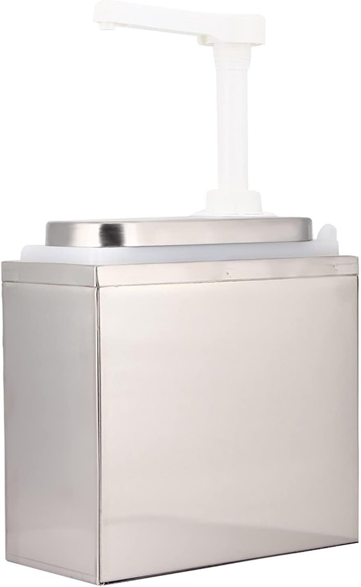 Dailygoods- Sauzendispenser Roestvrijstalen Behuizing