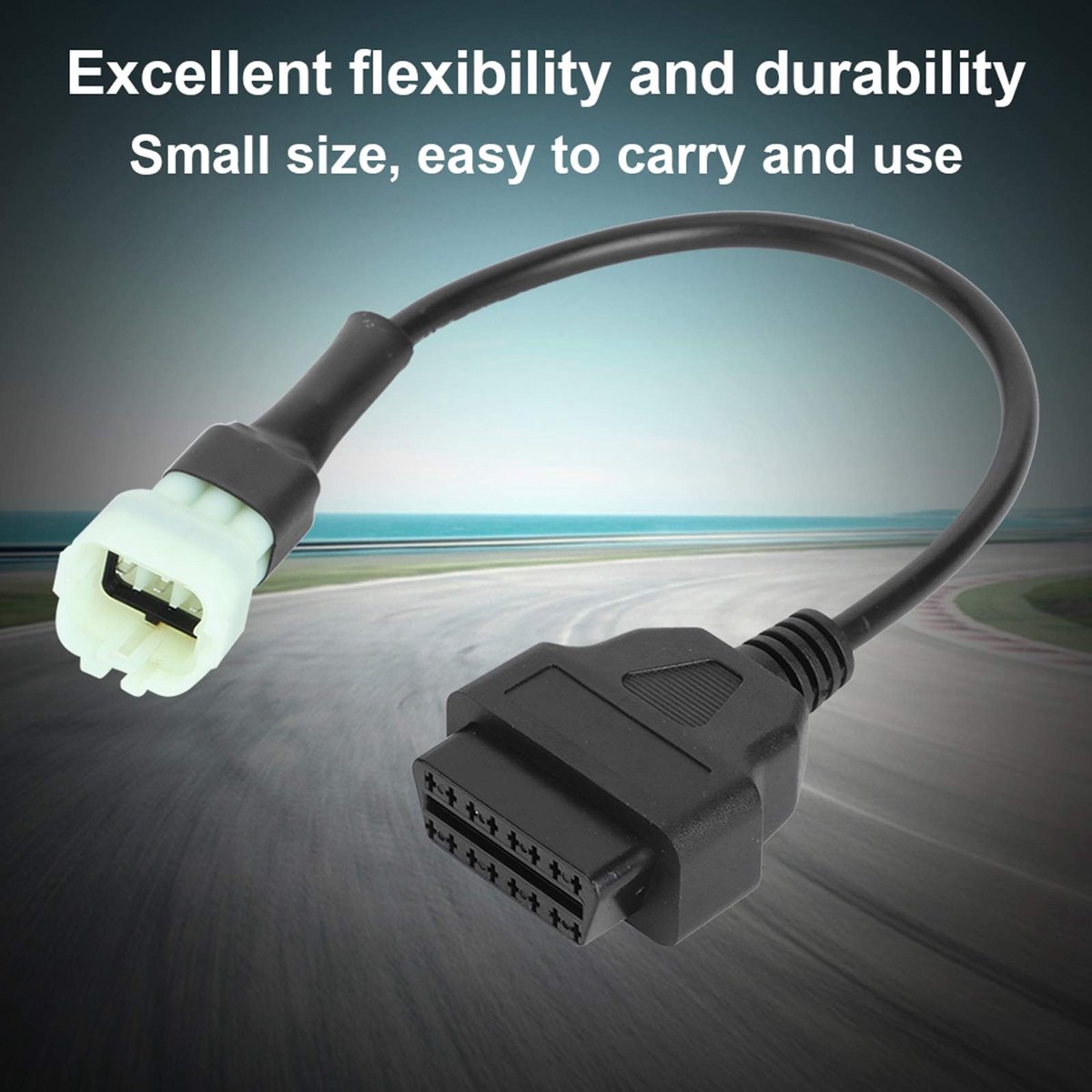 Dailygoods - Motorfoutadapter - OBD-adapterkabel - Flexibel en duurzaam - Compact en lichtgewicht - Geschikt voor 690 Supermoto