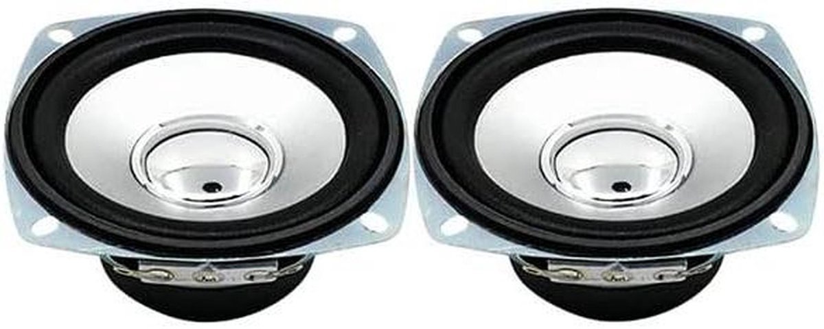 Full Range Speaker - Audio Unit - Muziek Luisteren - 10W Vermogen - 78mm Doorsnede - Zwart