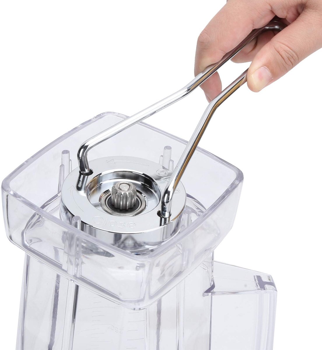 Dailygoods- Blendersleutel Roestvrij Staal - Blenderaccessoires - Sleutelreparatietool - Compatibel met 64 Oz - Duurzaam - Lichtgewicht 98 g - Blenderonderdeel