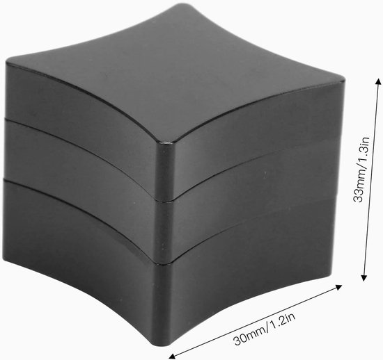 Krijthouder Biljart - Krijtklem - Spelvoorbereiding - Universele Pasvorm - 33mm - Zwart — afbeelding 5