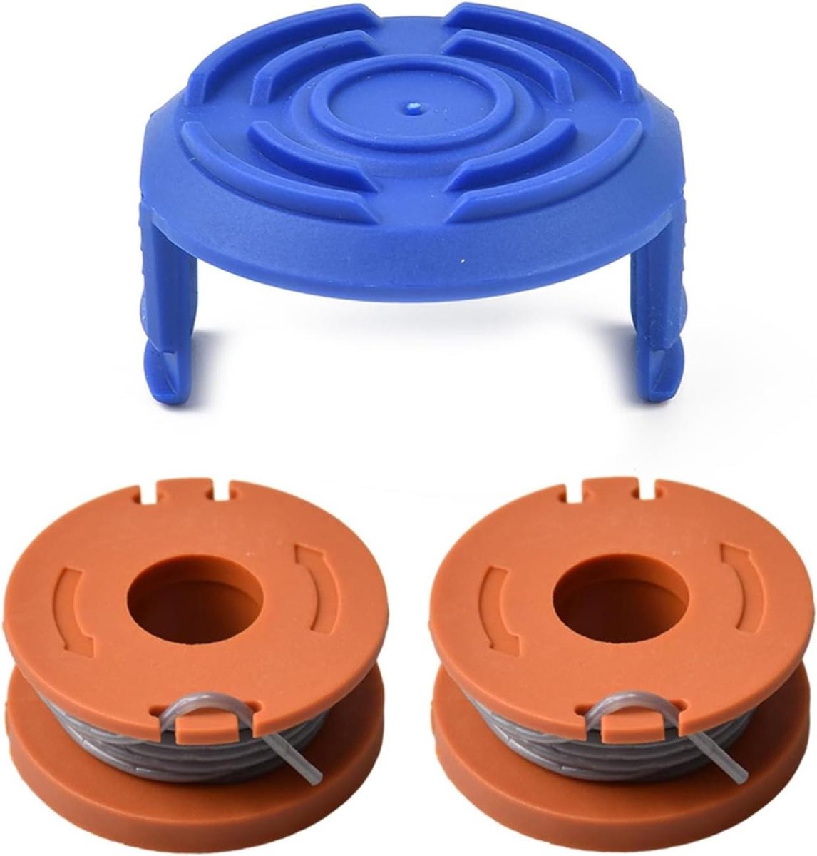 Trimmer Spoel Set - Grasmaaier Accessoires - Tuinonderhoud Vereenvoudigen - Duurzame Kwaliteitslijn - 2.5 Meter Lijn - Niet Gespecificeerd