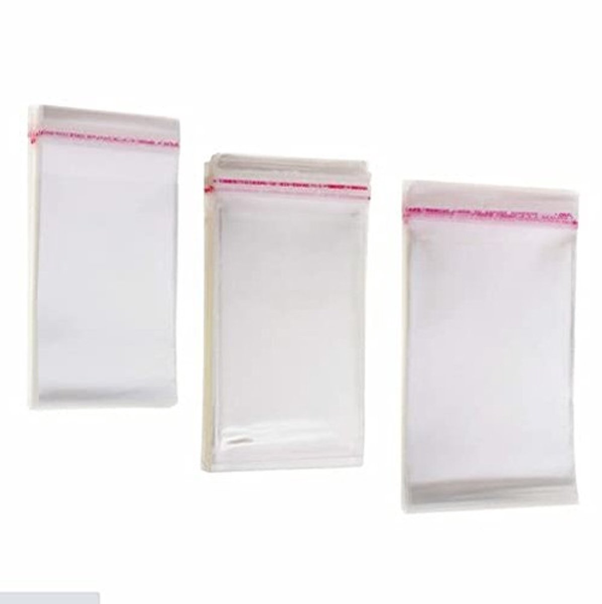 Dailygoods- CD Hoesjes Resealable - CD Opbergmap - CD Doosjes - CD Hoesjes Plastic - Transparant - 100 Stuks - Plastic Zakjes