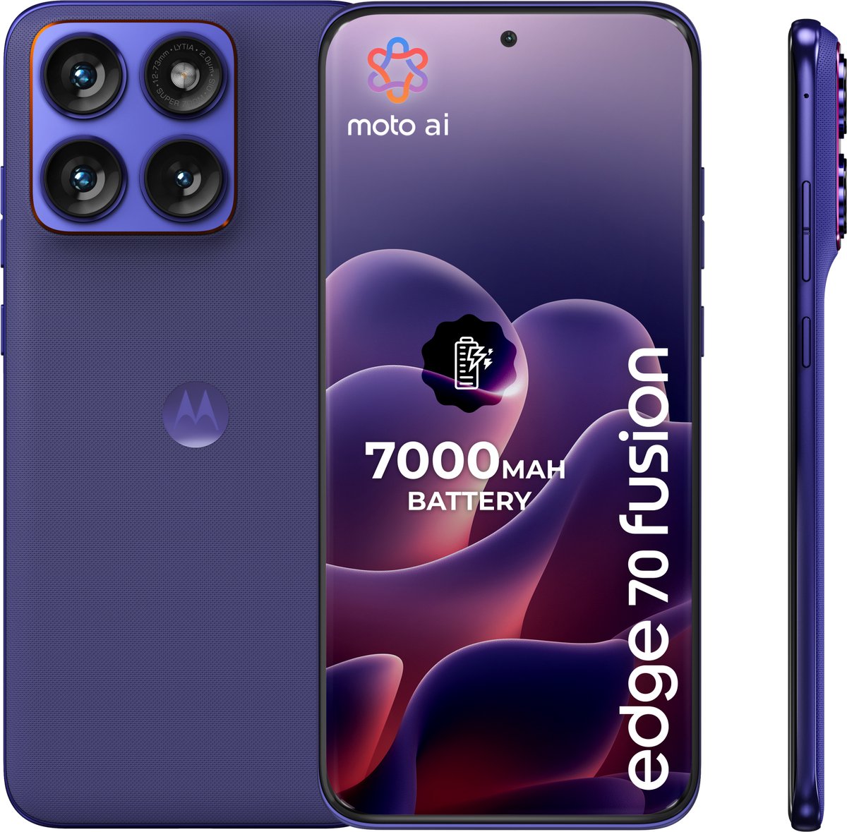 Motorola moto edge 70 fusion - 8/258GB - PANTONE Orient Blue