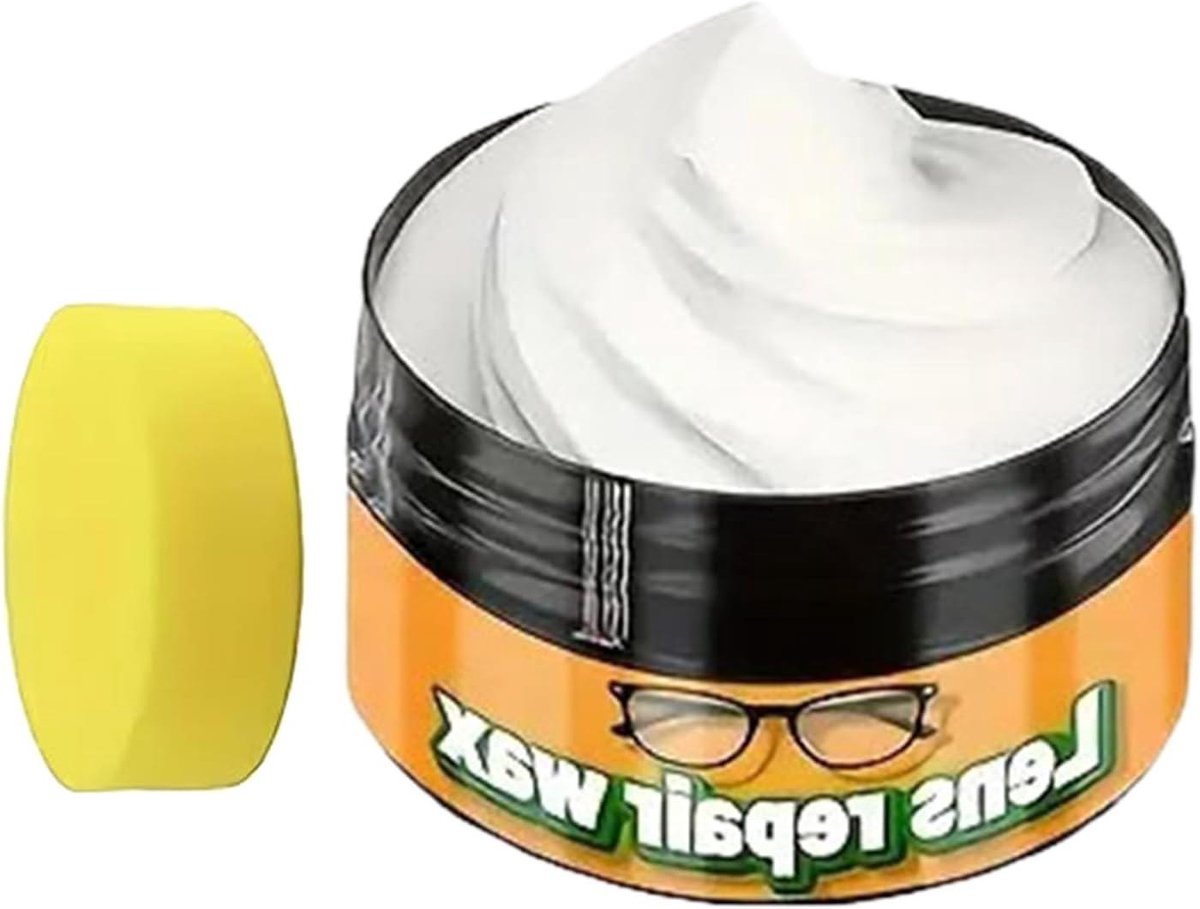 Krasreparatie Pasta - Glaspolijstmiddel - Helder Zicht Behouden - Draagbaar Formaat - 35 ml - Wit