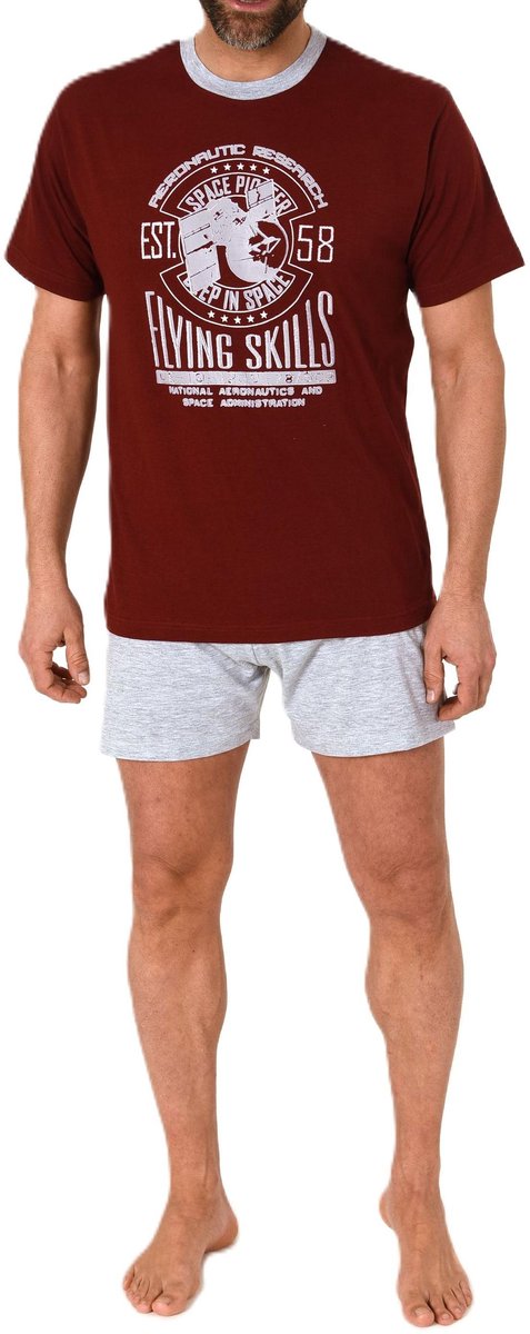 Normann heren pyjama korte mouw