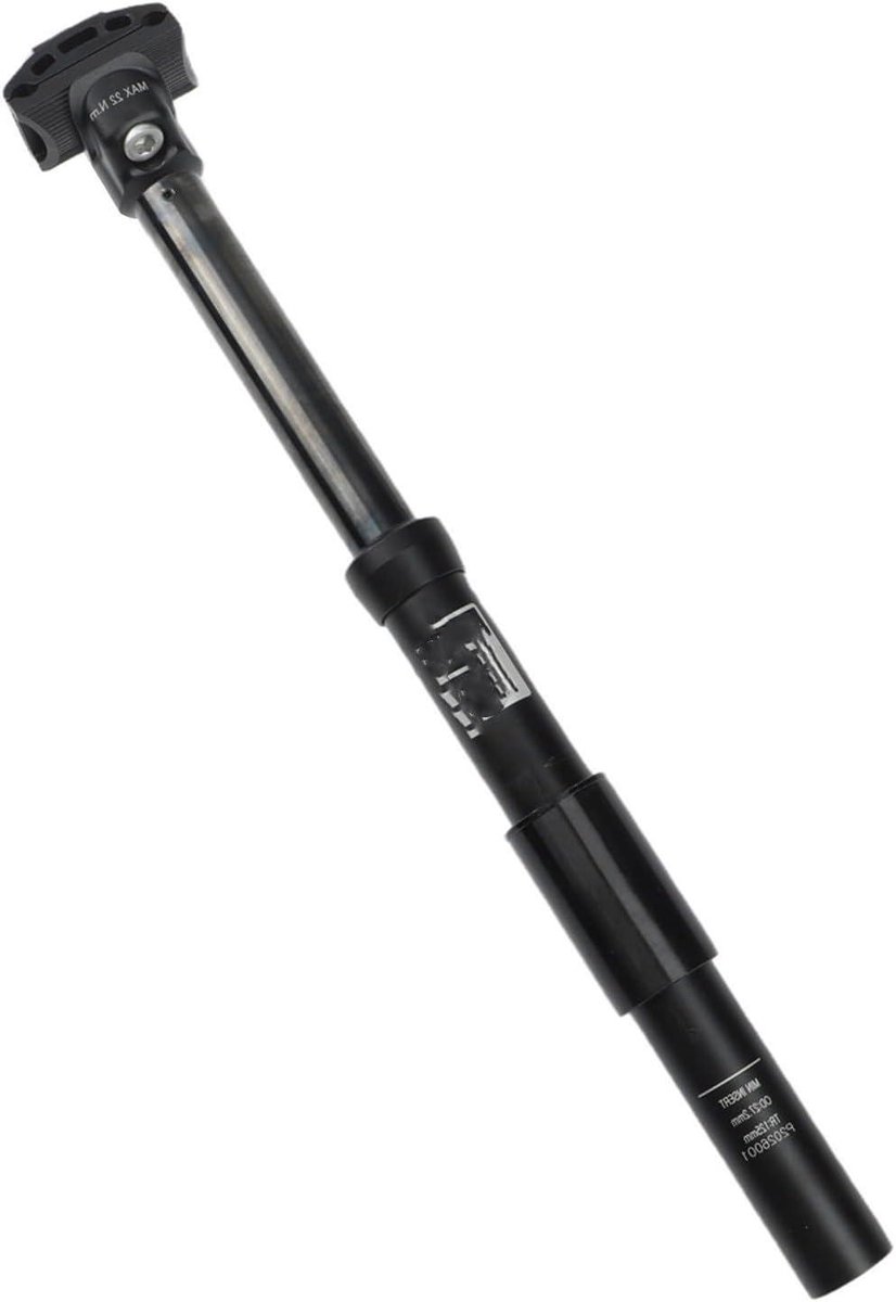 Verstelbare Zadelpen - Dropper Post Fiets - Comfortabel Fietsen - Traploos Verstelbaar - 272-339 mm - Zwart