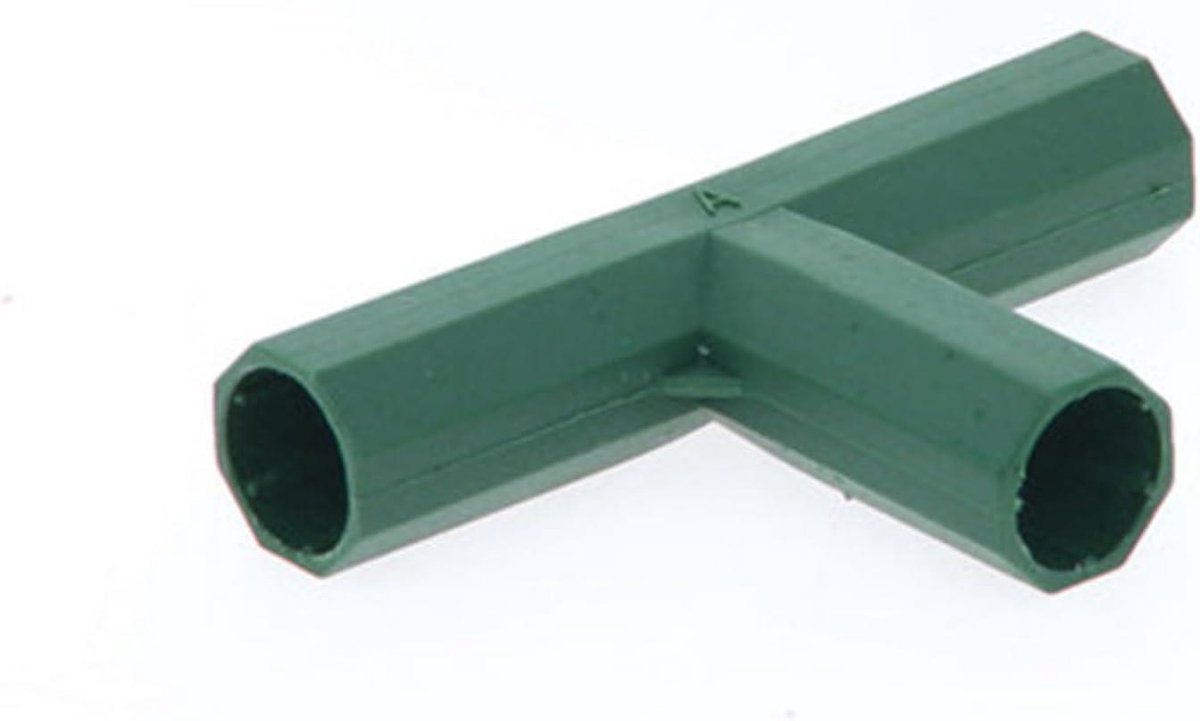 Tuinkoppelingen Kas - PVC-verbindingsstukken - Kas Bouwen - Slagvast PP Materiaal - 16 cm Binnendiameter - Groen