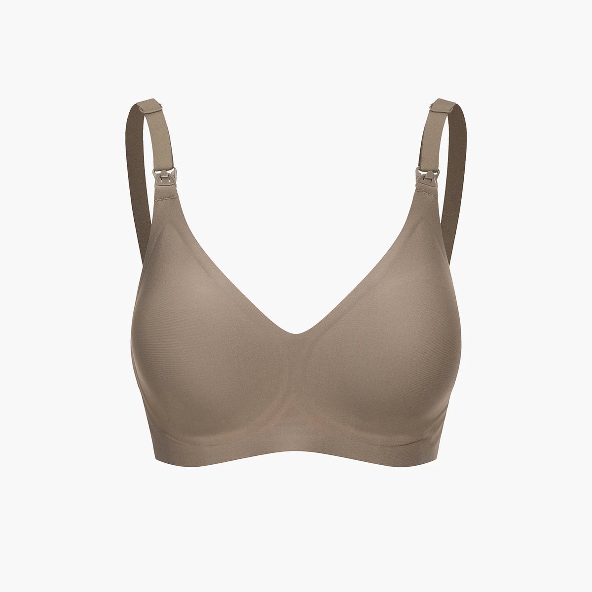 cfab - Comfortabele voedingsbeha zonder beugel - Taupe - M