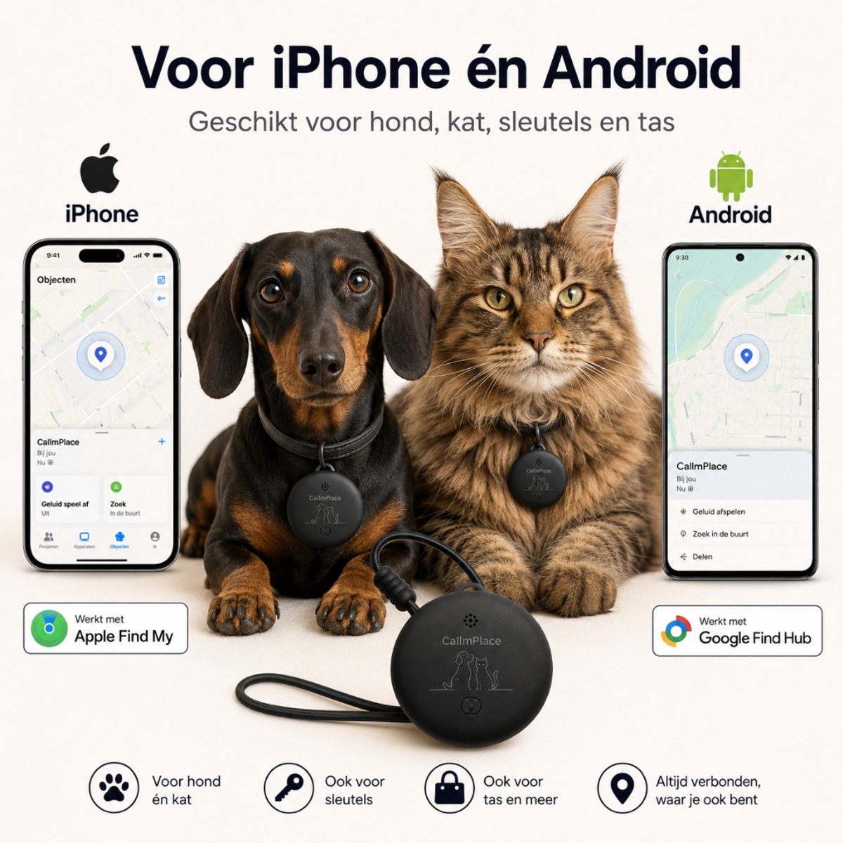 CallmPlace Tracker voor hond en kat thumbnail 2