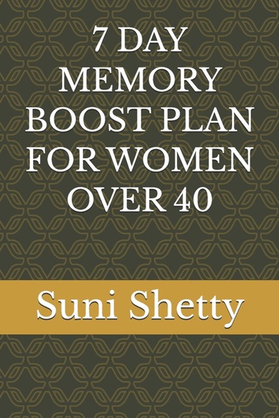 7 Day Memory Boost Plan for Women Over 40 - cover