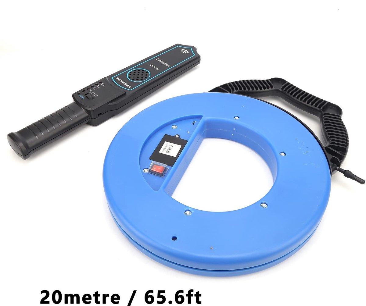 Dailygoods- Leidingzoeker - Ondergrondse Waterlekdetector - Blokkadedetector - Metalen/PVC Waterleidingen - 20m Detectiebereik - Eenvoudige bediening - Verstoppingsdetector