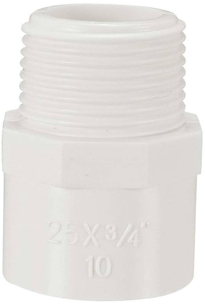 Dailygoods - PVC Pijpfitting Adapter Connector voor Sanitairprojecten
