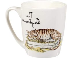 Cappuccinokop - Kop mok - Genieten van koffie - Fijn Engels porselein - 300 ml - Dagdreamer