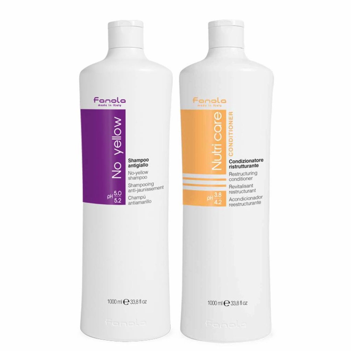 Fanola - No Yellow Set - 2x1000ml