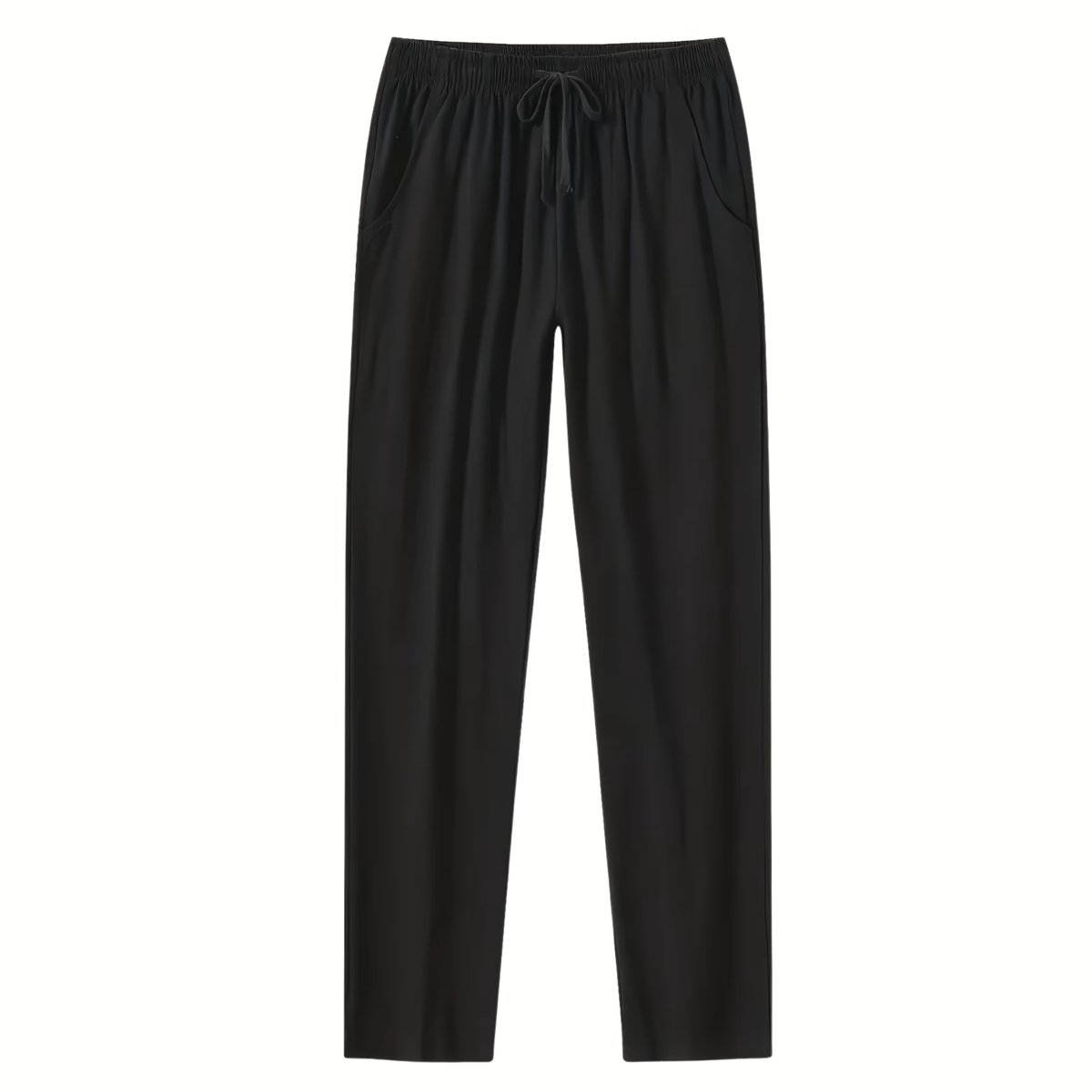 Currero Linnen Broek Heren - Zomerbroek - Volwassenen - Lange Broek - Pantalon - Strandbroek - Zomer - Ibiza Stijl - Zwart XXL