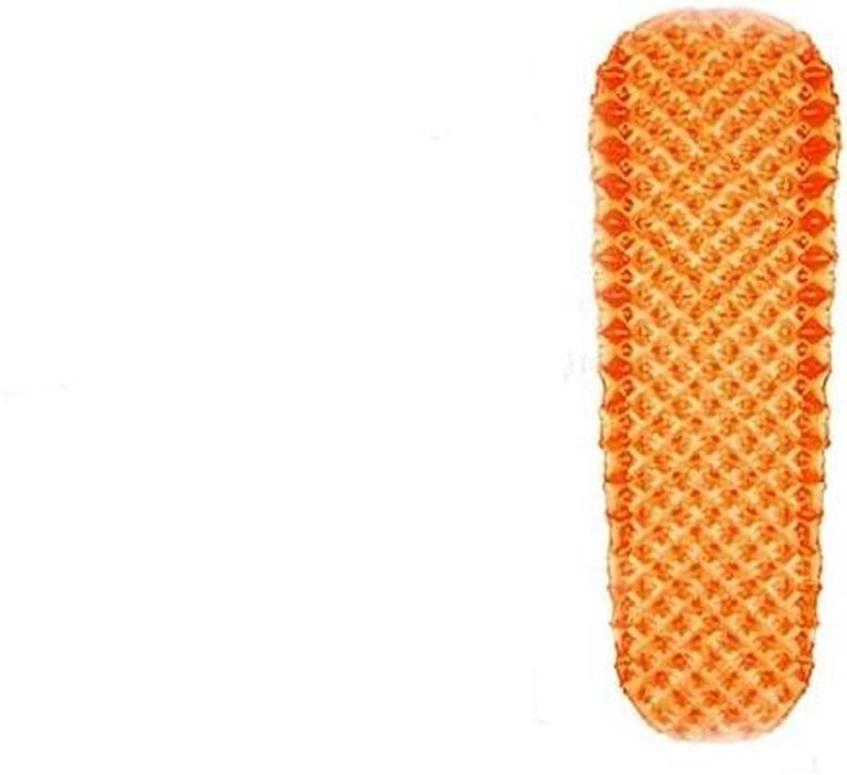 Opblaasbare mat - Slaapkussen lichtgewicht - Kamperen en wandelen - Waterdichte stof - Compact opvouwbaar - Oranje