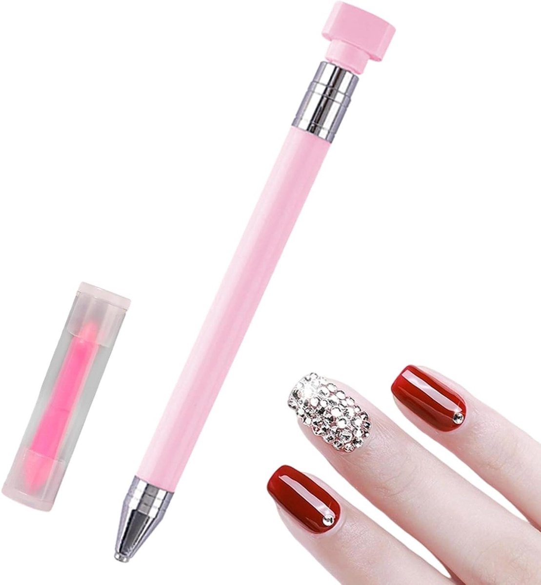 Wax Pen - Hervulbaar Potlood - Ambachtelijke Projecten - Automatische Gem Schilderen - 135 cm - Roze