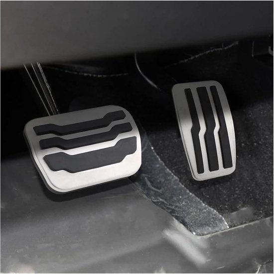 Pedaalkappen Auto - Gaspedaal Rempedaal - Veiliger Rijden - Antislip Rubber Oppervlak - 1 cm - Zwart — afbeelding 3