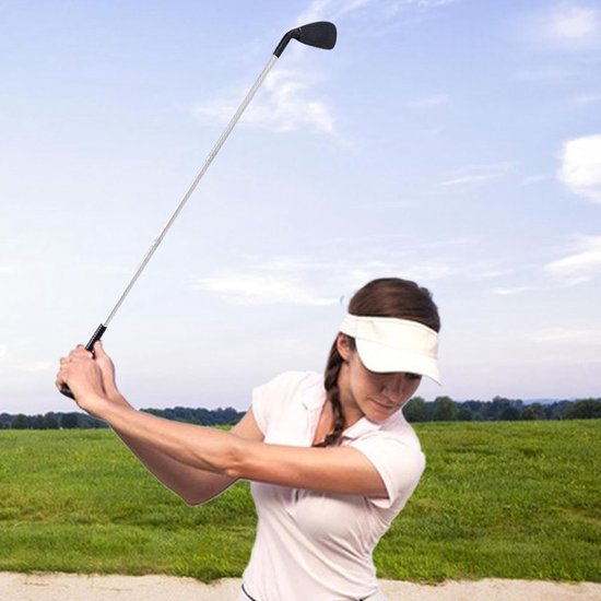 Golf Putter - Oefenracket Golf - Binnen en buiten - Antislip handgreep - Verstelbaar - Rood van GOLF — afbeelding 2