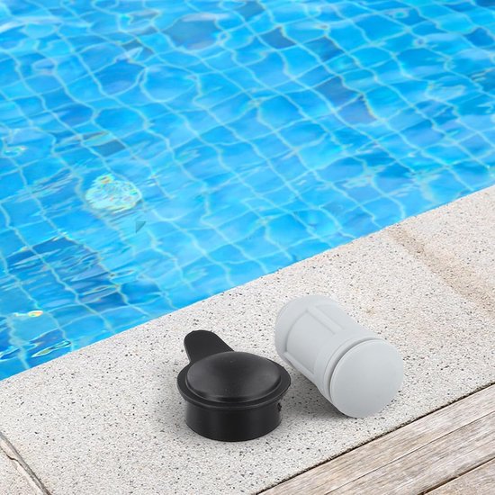 Zwembad Reparatie Set - Ventiel en dop - Onderhoud zwembad - Geoptimaliseerde waterstroom - Compact formaat - Zoals afgebeeld — afbeelding 2