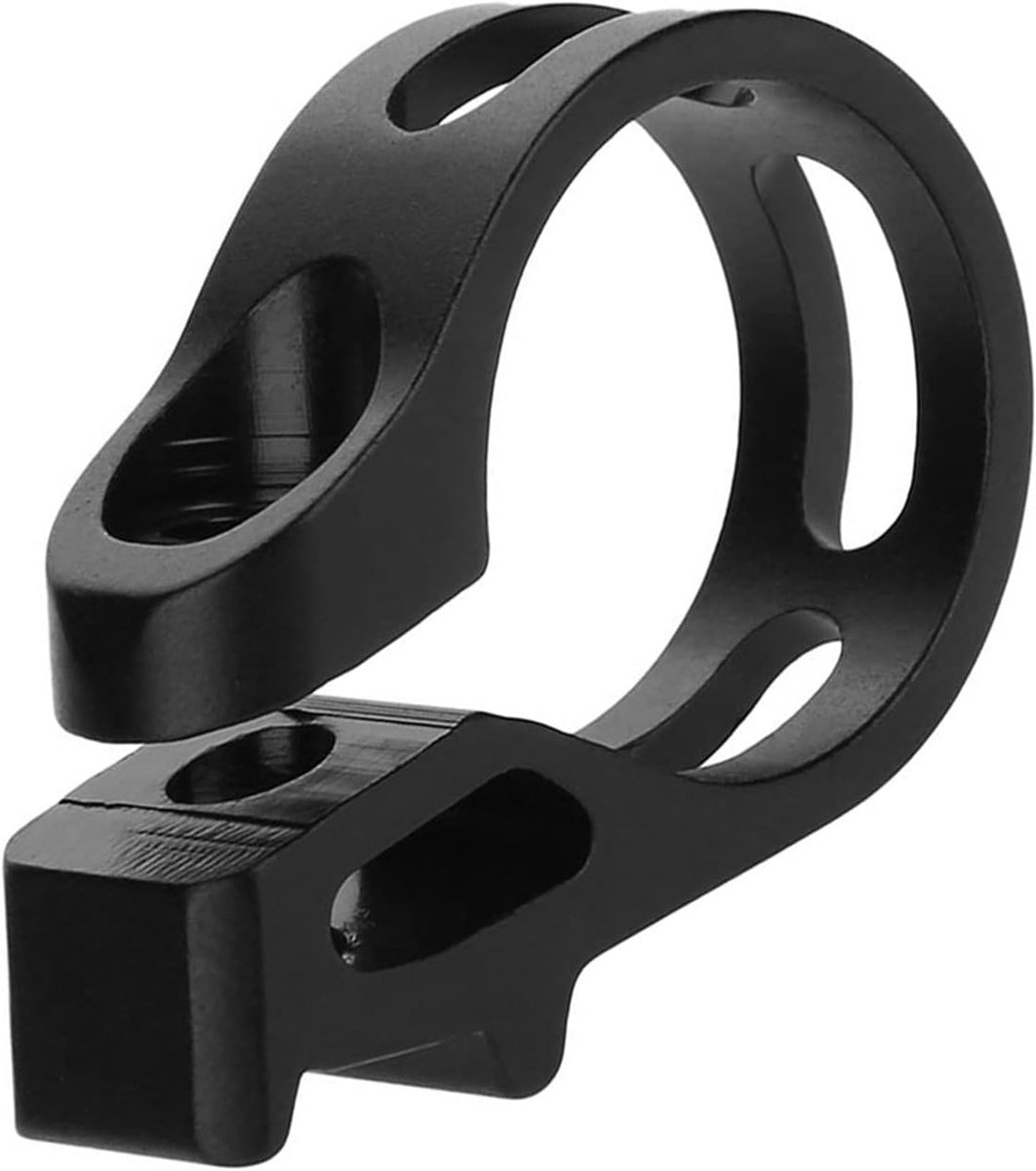 Fiets Versteller Klem - Stuur Klem - Soepel Schakelen - Aluminium Legering - 22.2 Mm - Zwart