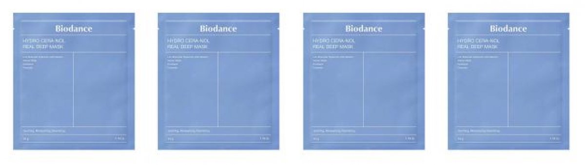 Biodance Hydro Cera-Nol Real Deep Masker set van 4 x 34 g