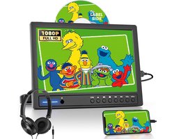 Auto DVD Speler - Hoofdsteun Video - Reizen Entertainment - HDMI Ingang - 125 inch Scherm - Zwart