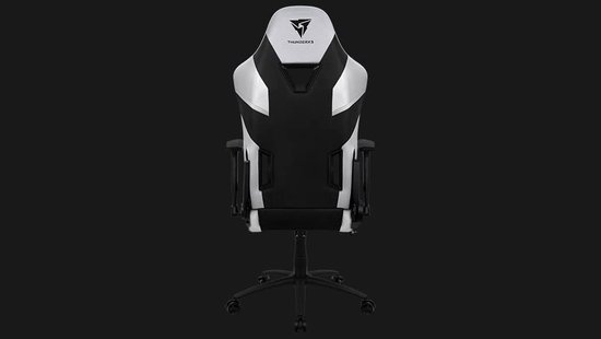 Gaming Stoel - Comfortabele Zetel - Langdurig Zitten - Ademend Air Tech - 55 x 60 x 143 cm - Wit — afbeelding 5