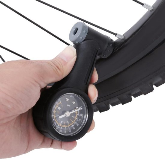 SPHProducts - Fietspomp - Bandenspanningsmeter - Handig en duurzaam - Compact formaat - Voor Presta en Schrader ventielen - Voor de fanatieke fietser -... — afbeelding 4