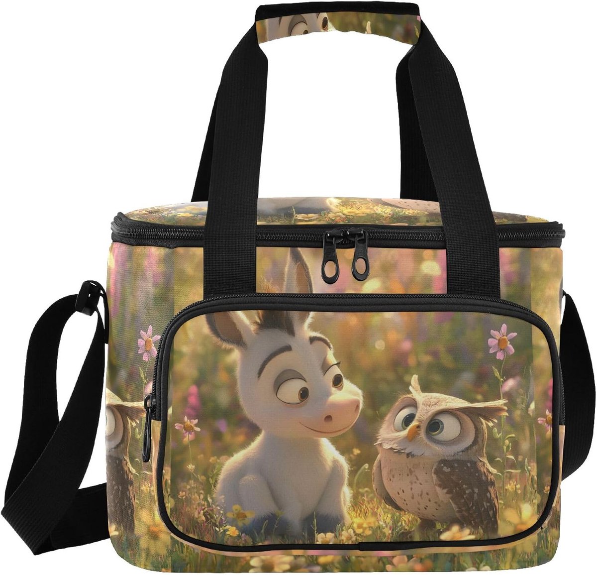 Koeltas - Lunchtas Geïsoleerd - Picknick en Uitjes - Waterdicht Robuust Ontwerp - 31 x 26 x 23 cm