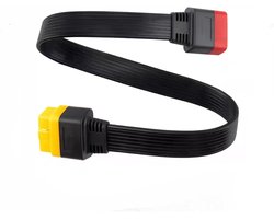 OBD2 Verlengsnoer - Diagnose Kabel - Auto Uitlezen - 16 Pins Universeel - 60 cm - Zwart