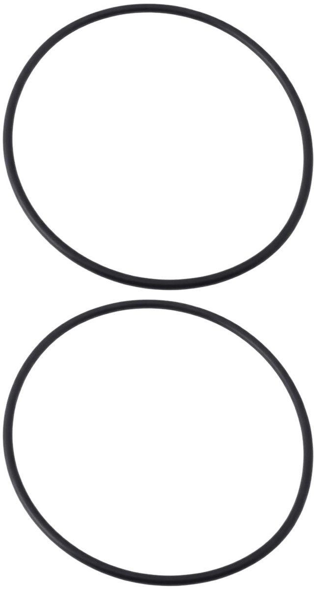 Dailygoods- Afdichting O-Ring - 2 Stuks - Rubber Afdichtingspakking - Compatibel met Bestway Flowclear - Filterpomp - OD.6.5"x T.0.2