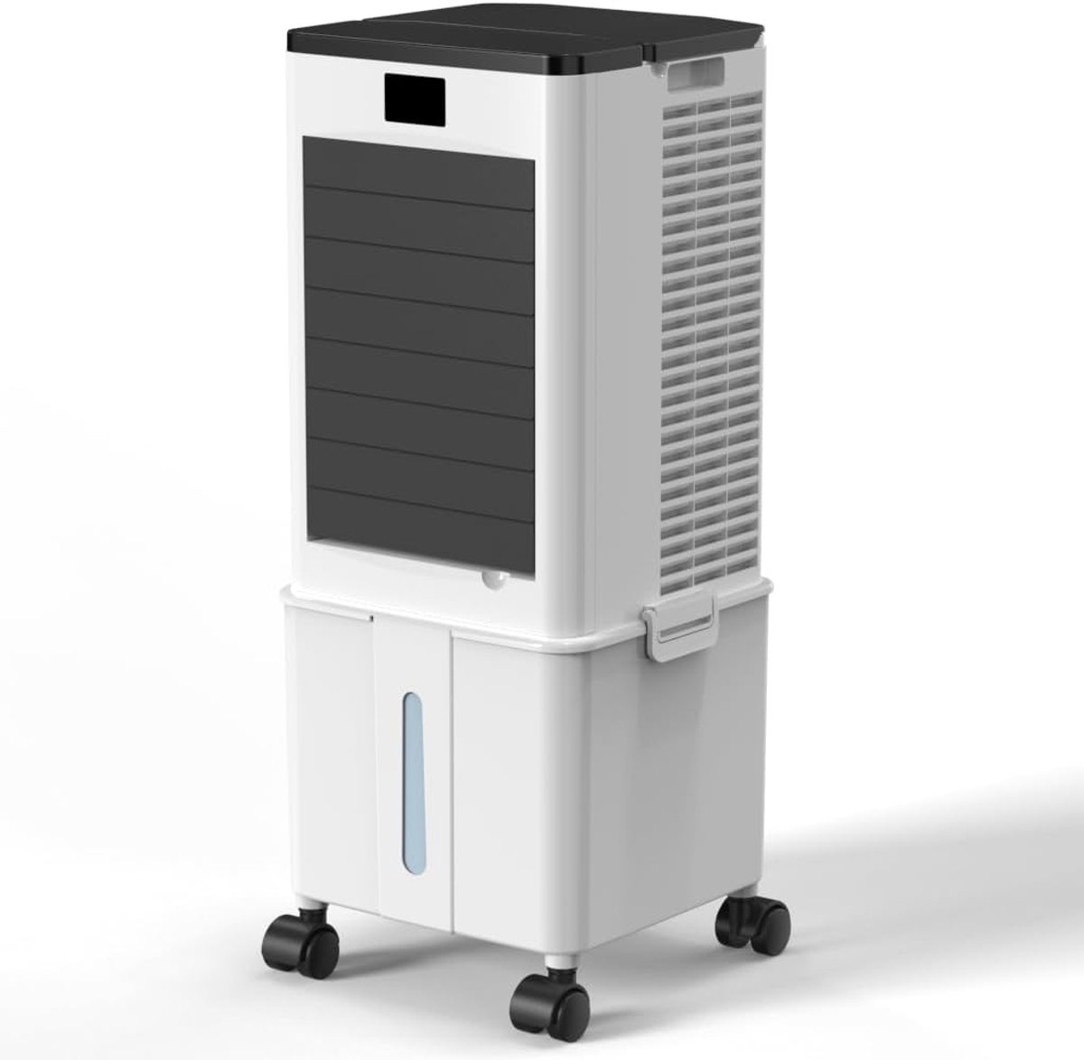 Draagbare Airco - Mobiele Koeler - Verkoeling Thuis - 4-in-1 Functie - 10 Liter Tank - Grafiet Zwart