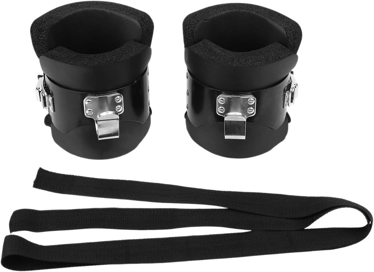Inversie laarzen - Fitness laarzen - Ruggengraat stretching - Verbeterde gewrichtsondersteuning - ca. 18x15x9 cm - Zwart