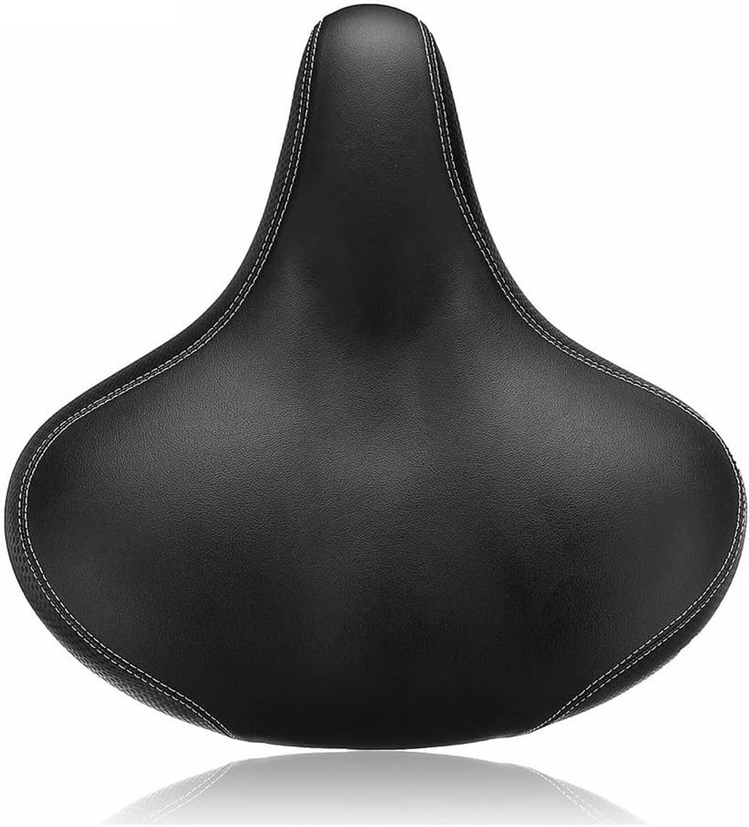 Fietskussen Fietszadel - Comfort Zadel - Fietsen Ondersteuning - Verdikt Traagschuim - 26 cm Lengte - Zwart