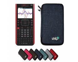 TI-Nspire CX II-T CAS incl. WYNGS Beschermhoes Blauw - Grafische Rekenmachine - Basis Pakket