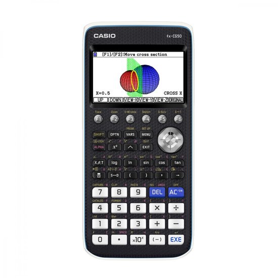 Casio fx-CG50 incl. WYNGS Beschermhoes Roze - Grafische Rekenmachine - Basis Pakket