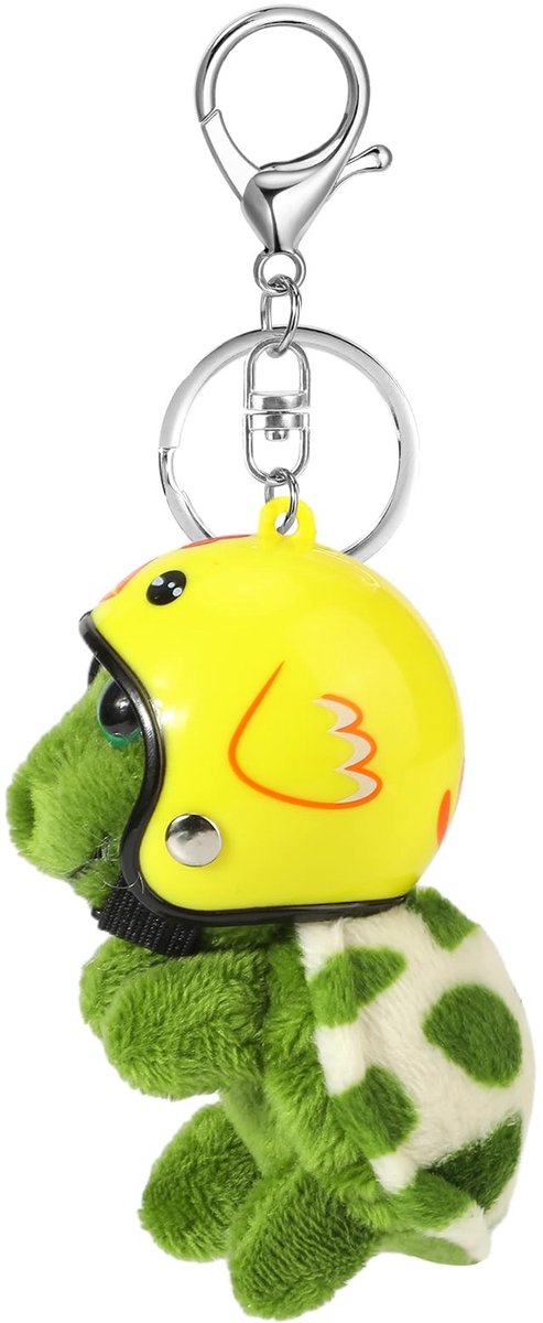 Dailygoods - Schattige Pluche Schildpad Sleutelhanger voor Dames