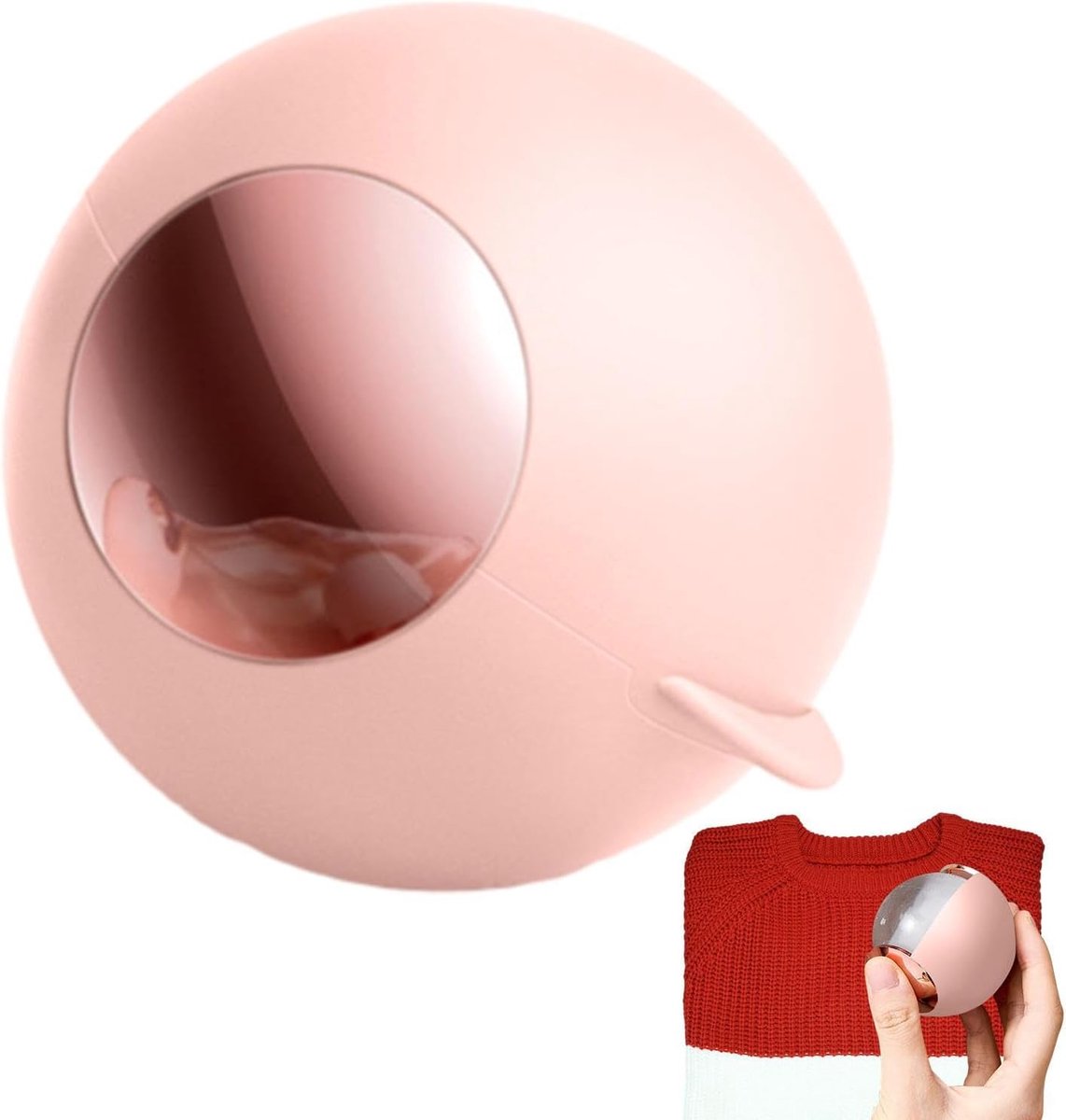 Ontharingsbal - Pluisroller Herbruikbaar - Kleding Reinigen - Wasbaar en Droog - 6.8 cm - Rood Roze Groen