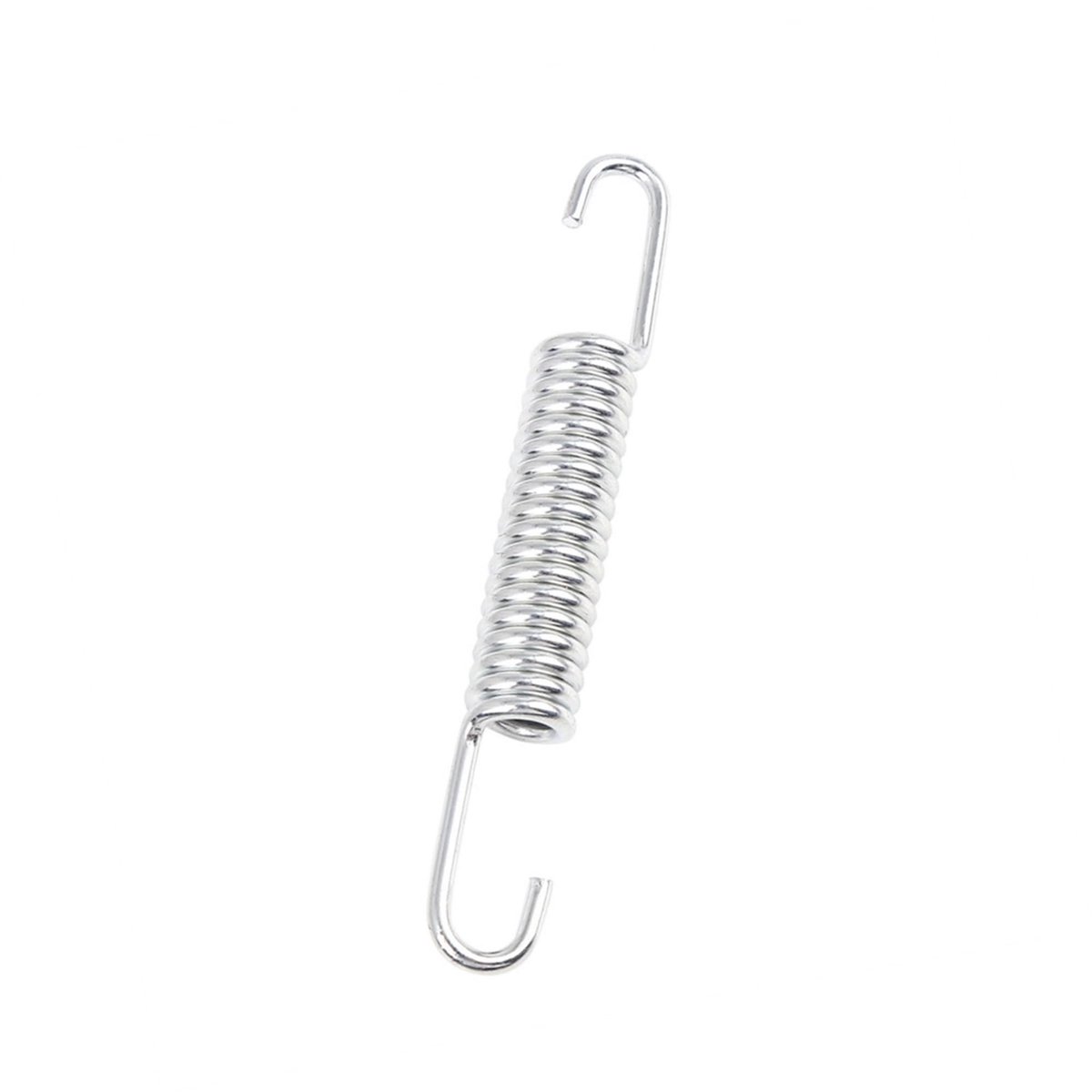 Dailygoods- Terugtrekveer 12,5 cm - Motorfiets Hoofdstandaard - Vervangende Veer - Roestvrij Staal - Duurzaam - Goede Elasticiteit - Motorveer