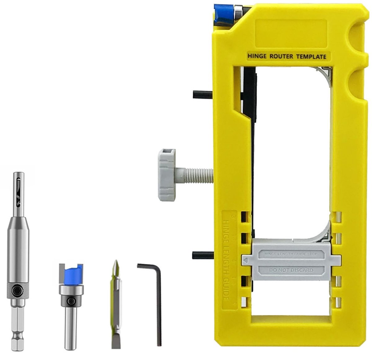 Dailygoods - Deurscharniermal voor Nauwkeurige Installatie