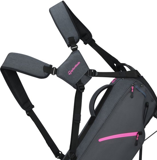 TaylorMade Flextech Carry Standbag 2026 - Grijs Roze van Merkloos — afbeelding 2